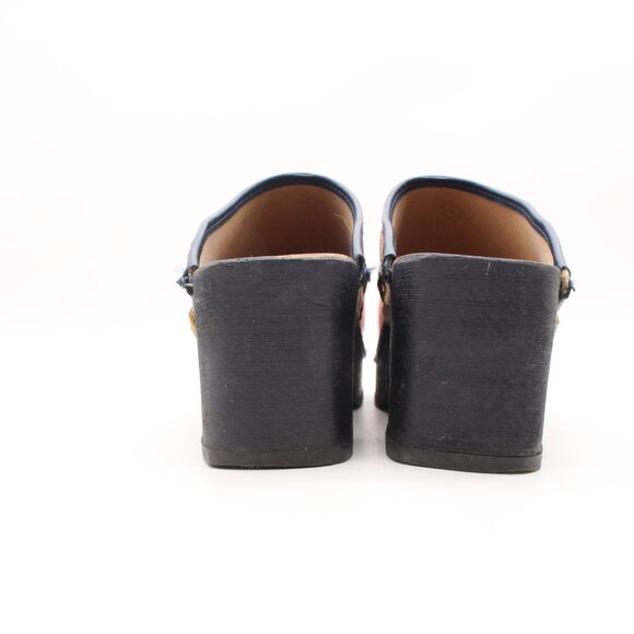 Vintage Ortoped Wooden Clog American Flag Women's EU Size 38 Made in Sweden - Picture 6 of 14